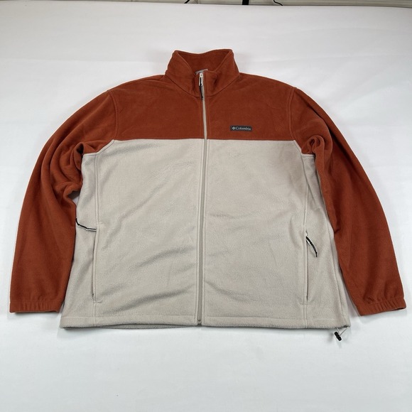 Columbia Other - Columbia Full Zip Fleece Jacket Mens Size XXL  Zipped Pockets Adventure Outdoors